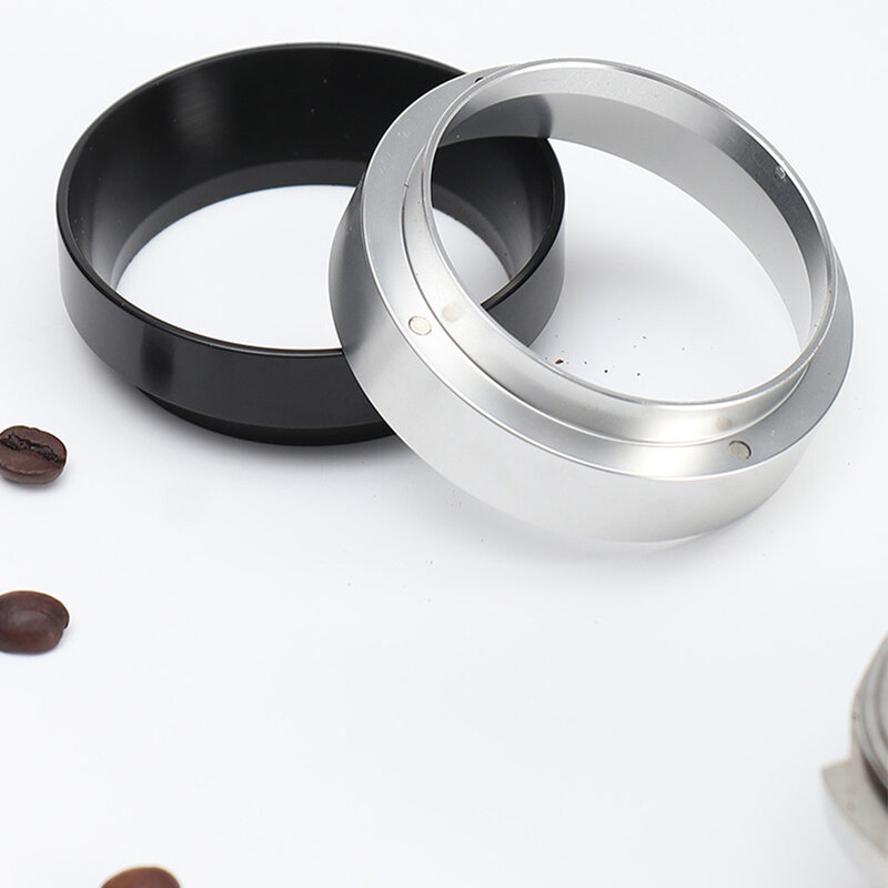 Anillo de dosificación de café magnético para tazón de cerveza, cesta de polvo, portafiltro, anillo de aluminio de repuesto, 49MM, 1 unidad