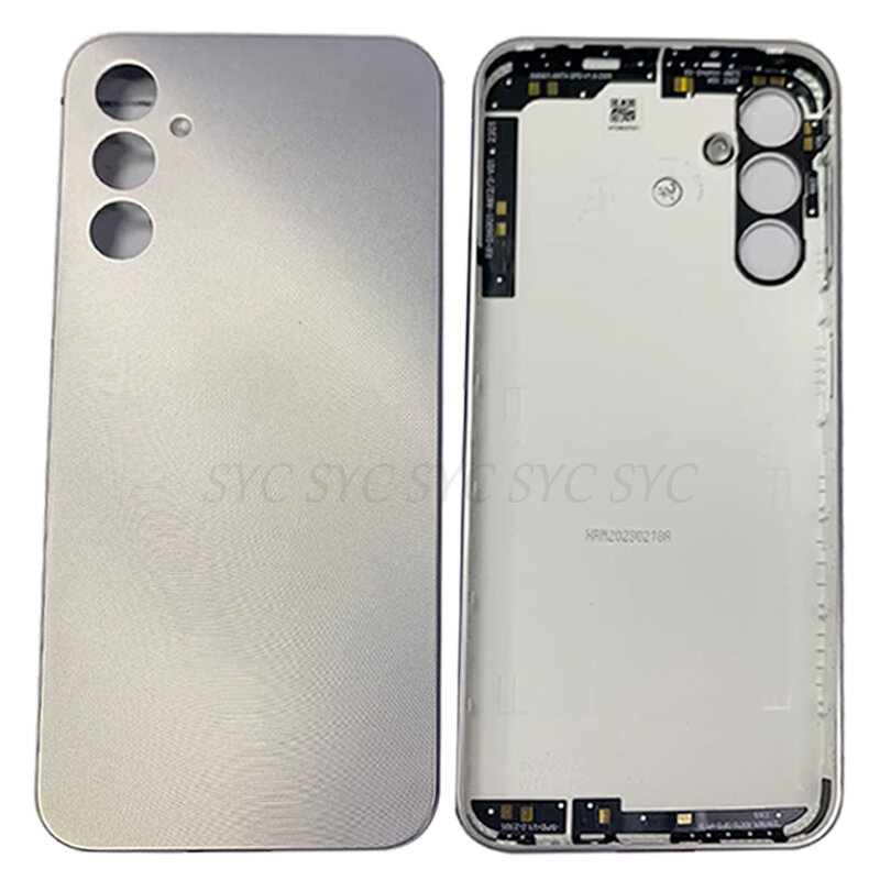 Tampa traseira da bateria para Samsung, caixa traseira da porta, versão dos EUA, peças de reposição do logotipo, A14, 5G, A146P, A146P