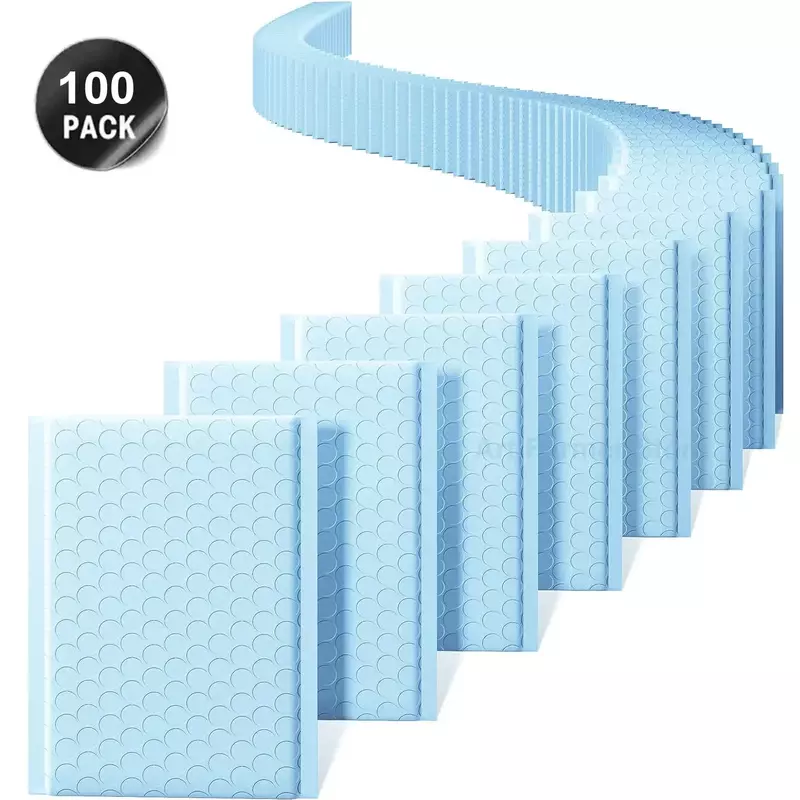 Padding New Packaging Bag Mailing for Seal Envelopes Mailer Self Padded Shipping Poly Blue 100pcs Bubble