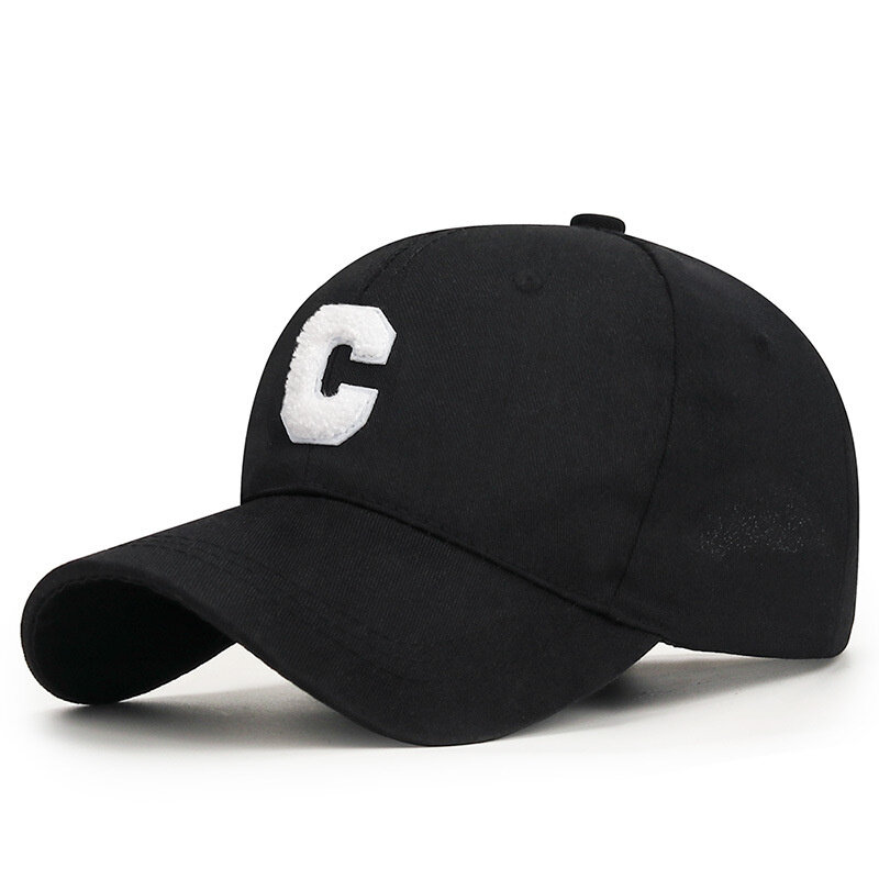 Summer Women Men Structured Baseball Cap Solid Cotton Adjustable Snapback Sunhat Outdoor Sports Hip Hop Baseball Hat Casquette