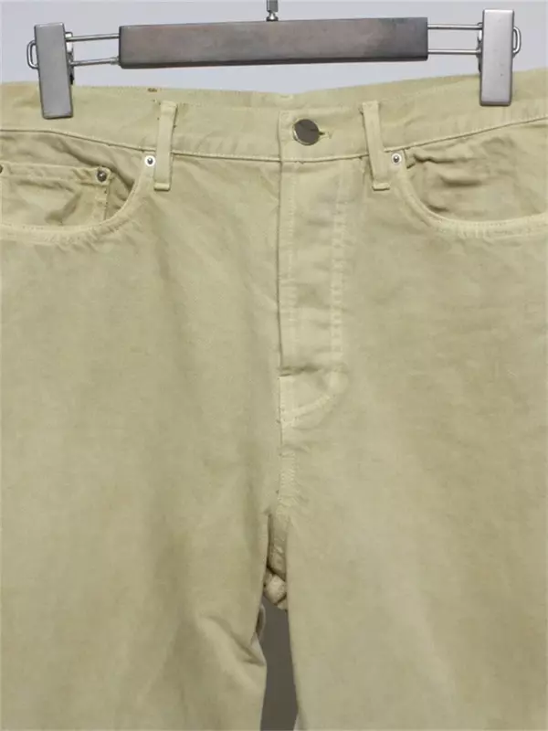 Calça jeans reta monocromática feminina, casual, com todos os fósforos, algodão, zíper, novo, 2022