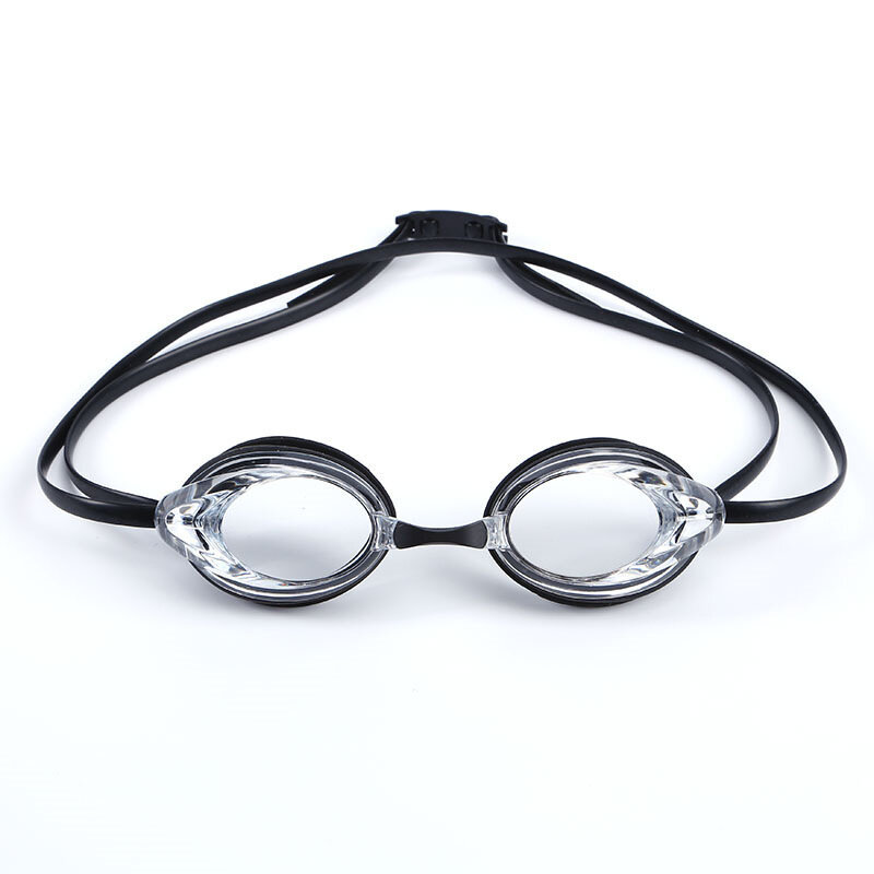 Kacamata renang dewasa, peralatan kacamata renang definisi tinggi tahan air anti-kabut silikon kotak kacamata renang bening