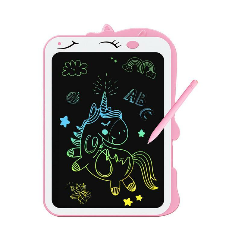 Tablette d'écriture LCD pour tout-petits, 8.5 pouces, drelleboard, bloc-notes, cadeau de Noël et d'anniversaire, 2, 3, 4, 5, 6, 7