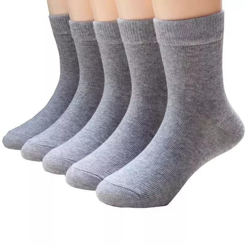 5 paia/lotto primavera autunno calzini di cotone bambini ragazzi ragazze calzini per 1-9 anni