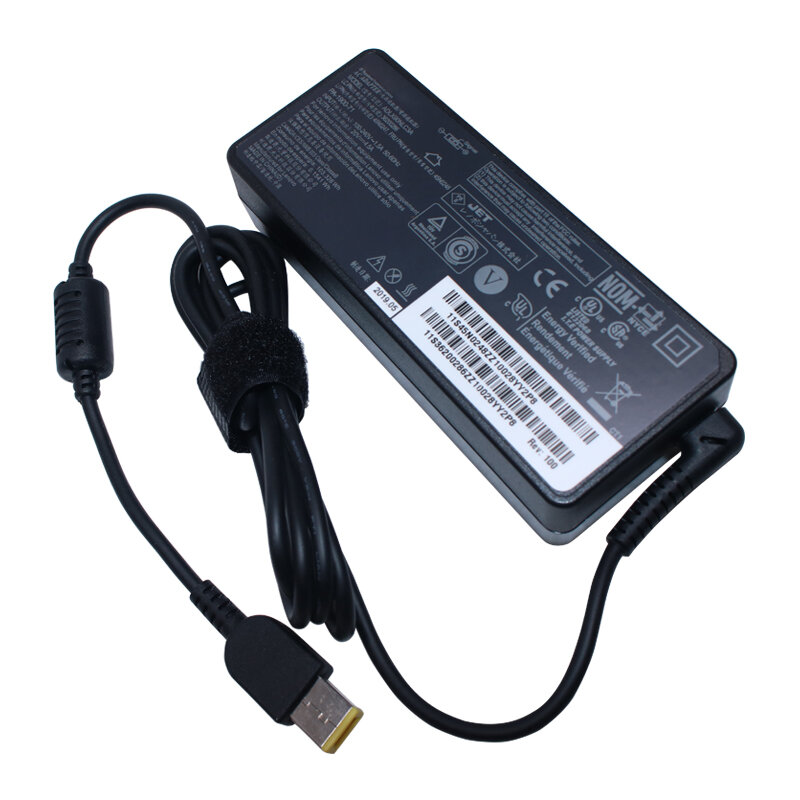 Adaptador de carregador de energia ca para laptop 20v, 4,5a, 90w, para lenovo thinkpad PA-1900-72 k4350a a36200251