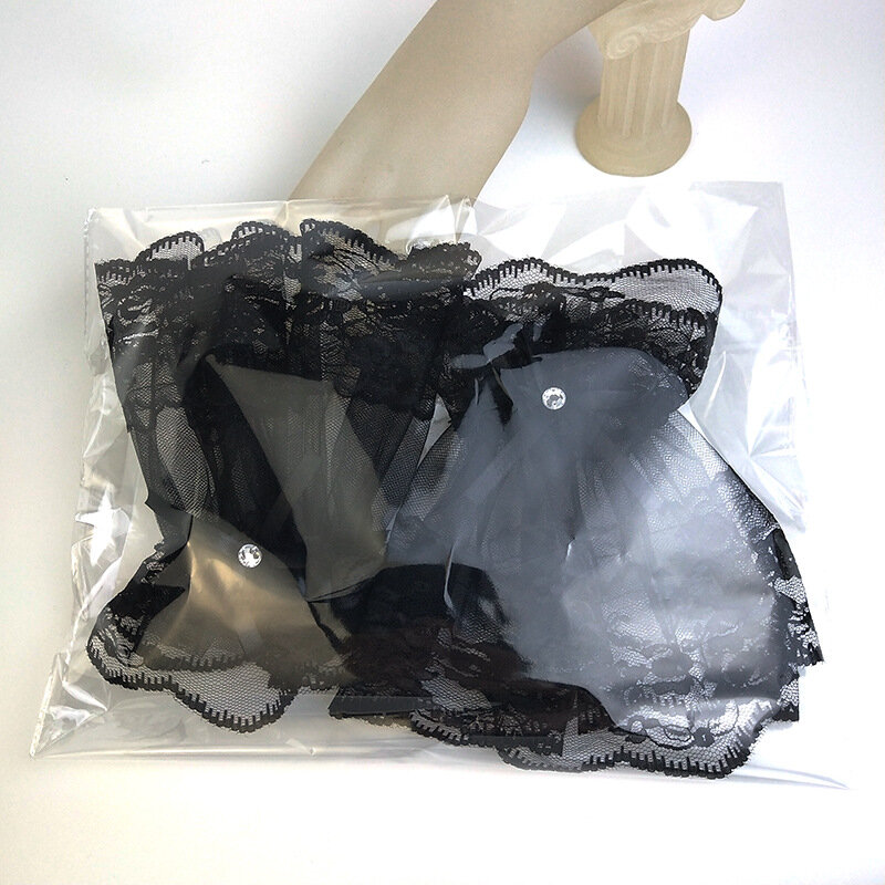 Модные Классические черные кружевные солнцезащитные манжеты на запястье с короткими рукавами, браслеты, женские перчатки без пальцев с бантом