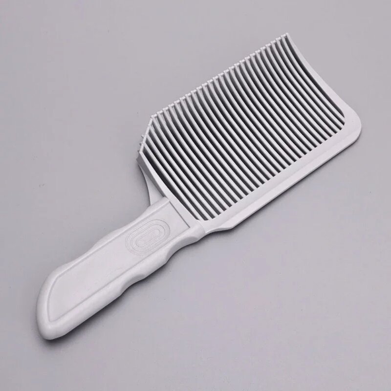 Парикмахерские расчески для стрижки волос инструмент для градиентного искусства Расческа для стрижки волос с плоским верхом для мужчин термостойкие выцветающие Мазки