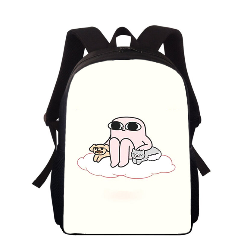 cute cartoon Ketnipz 16" 3D Print Kids Backpack Primary School Bags for Boys Girls Back Pack Students School Book Bags