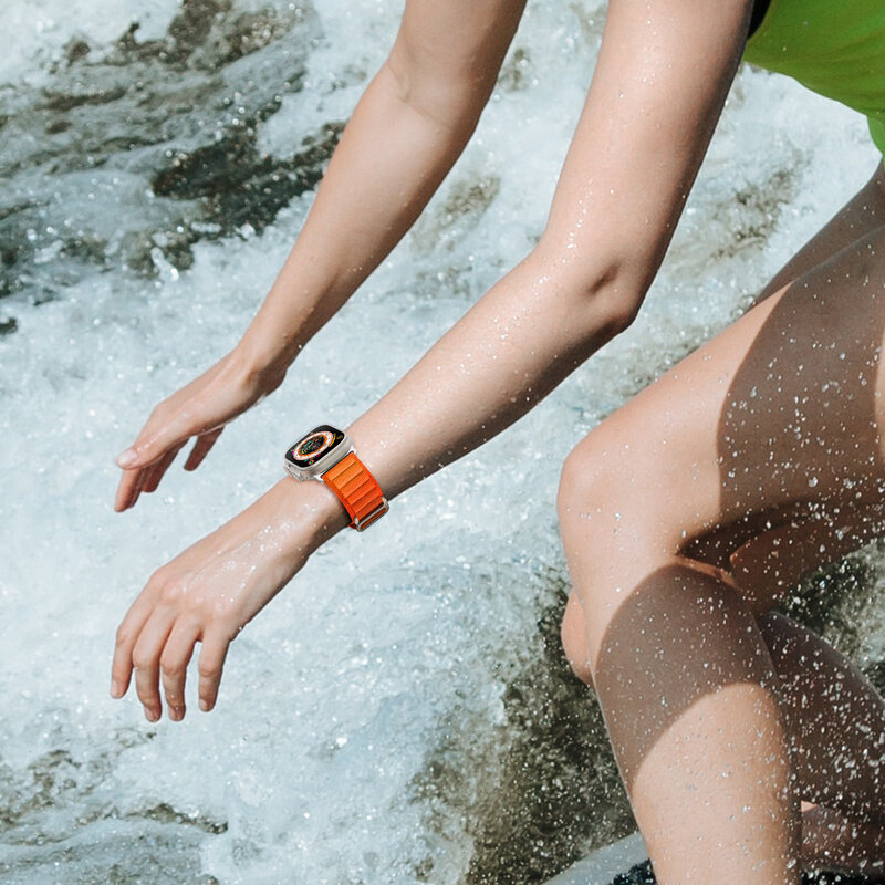 Bracelet à boucle alpine pour Apple Watch, Ultra 2 Band, 44mm, 40mm, 45mm, 41mm, 38mm, 42mm, 49mm, iWatch Series 9, 7, 6, 5, 4, 3, se, 8 Straps