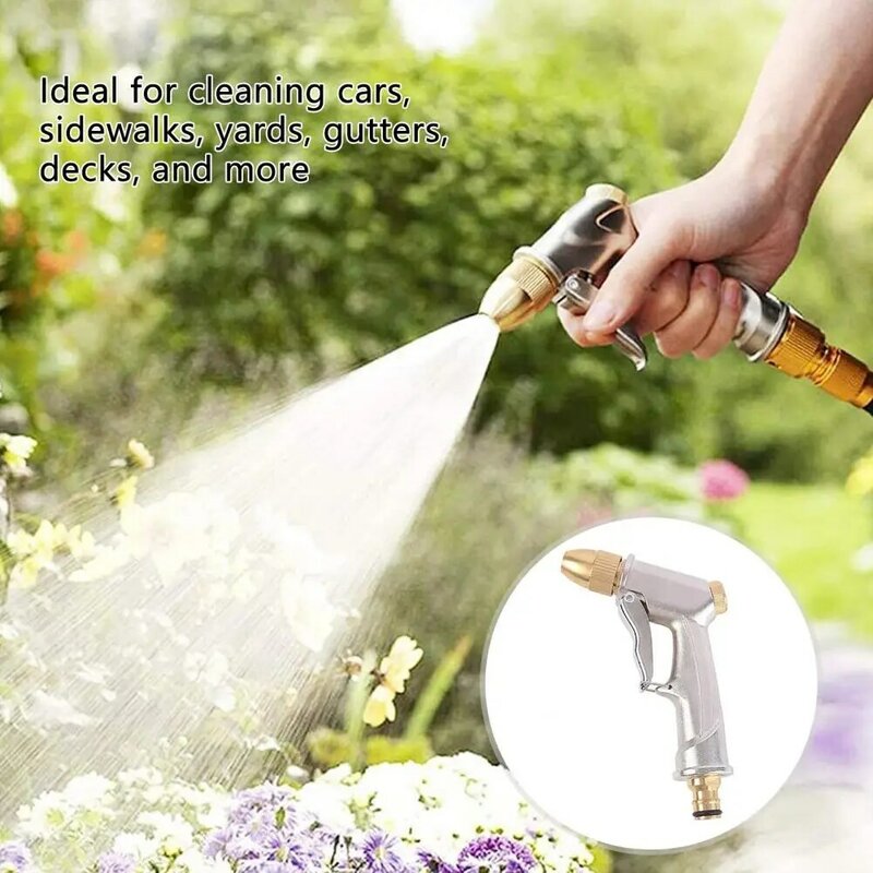 Car Wash Nozzle High Pressure Adjustable 4 Modes Spray Water Garden Irrigation Sprayer