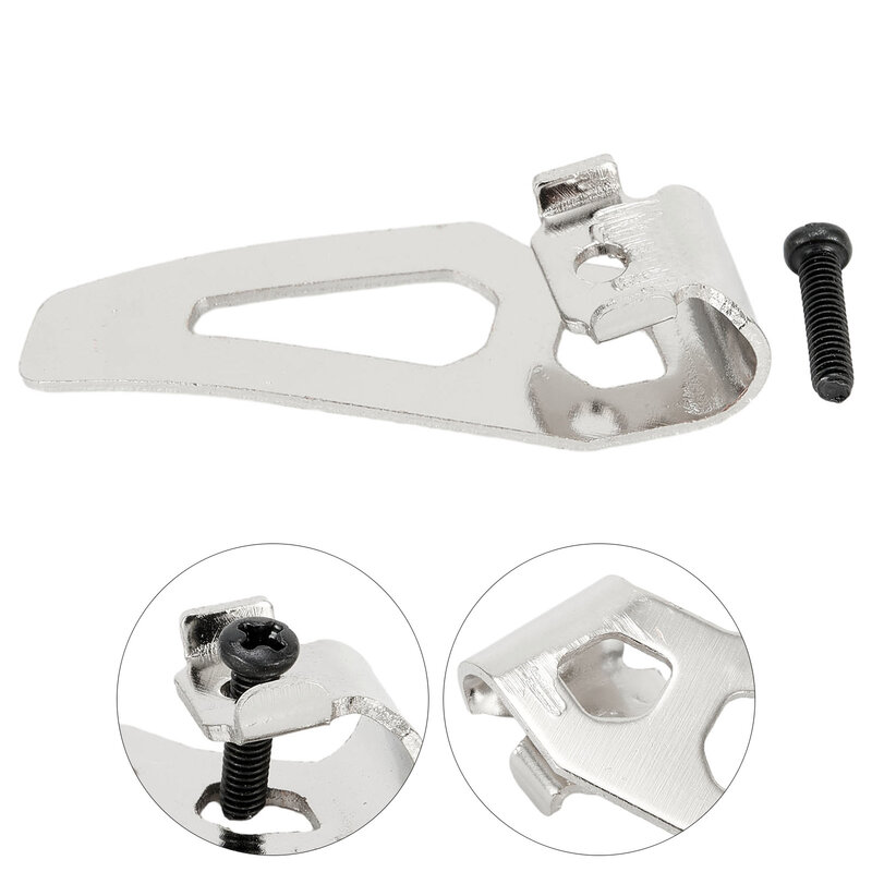 Clip de gancho de cinturón y taladro de tornillo, hebilla de cinturón para taladros/llaves inglesas eléctricas/Herramienta de impacto