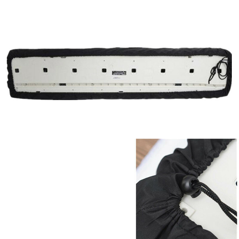 61/88 Keys Piano Keyboard Covers Piano Keyboards Stretchable Dust Proof Folding Waterproof Covers With Drawstring Locking Clasps