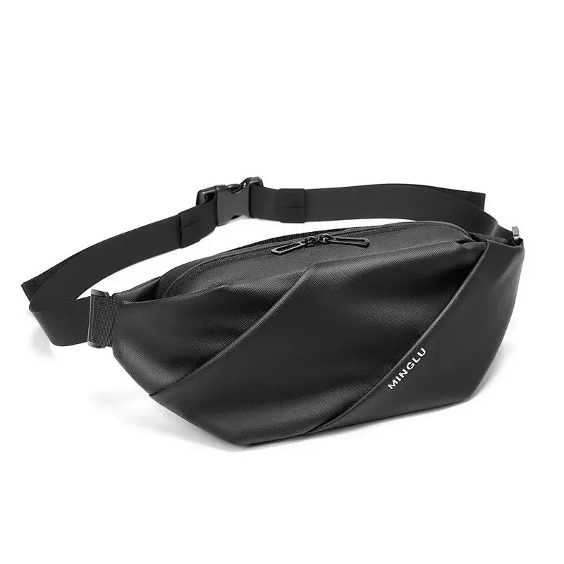 Męska torba na klatkę piersiowa dorywczo wodoodporna Oxford kieszeń na telefon komórkowy Outdoor Sports Crossbody Bag