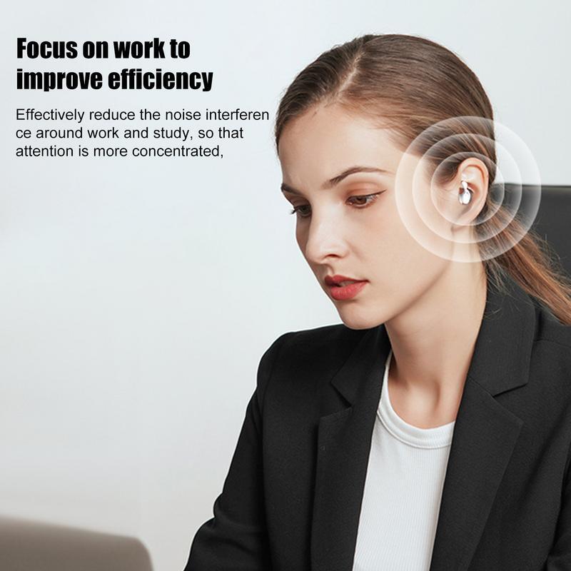 Bouchons d'oreille en silicone pour le sommeil, protection auditive lavable, antibruit, pour voyage