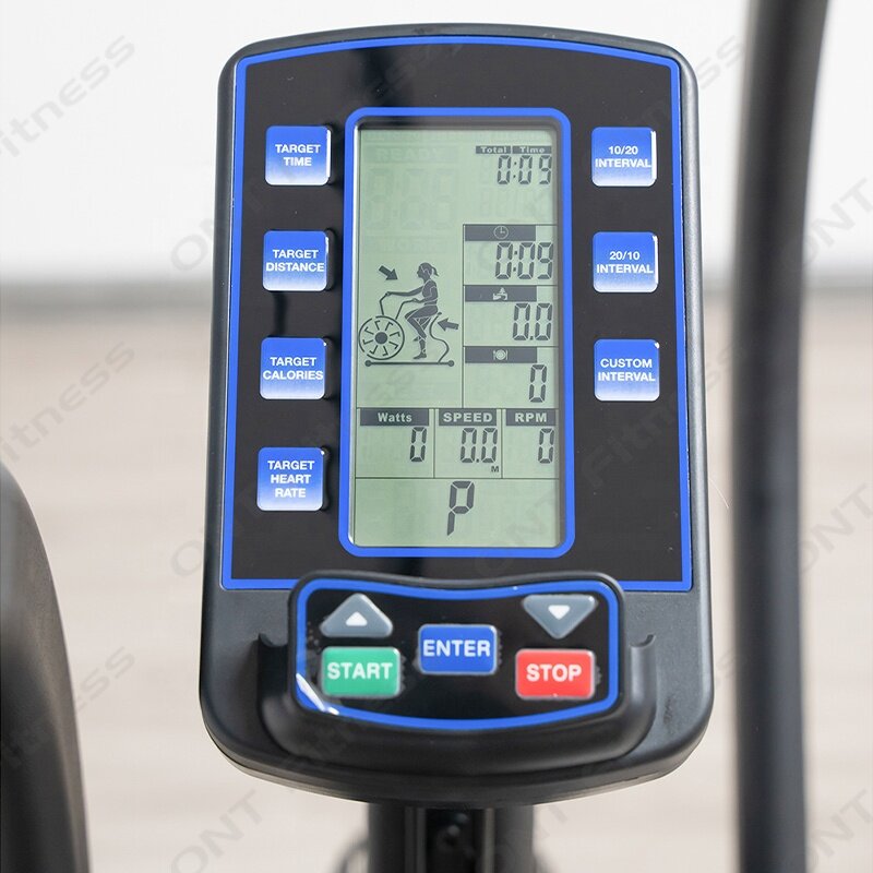 Commerciële Indoor Bike Trainer Gym Indoor Fitness Cardio Machine Oefenventilator Fiets Air Fiets
