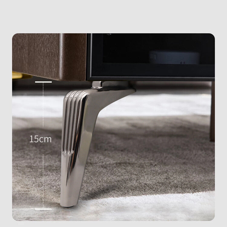 New Style 1Pcs Cold Rolled Steel Sofa Feet Light Luxury Cabinet Feet TV Cabinet Bathroom Cabinet Support Feet Coffee Table Feet