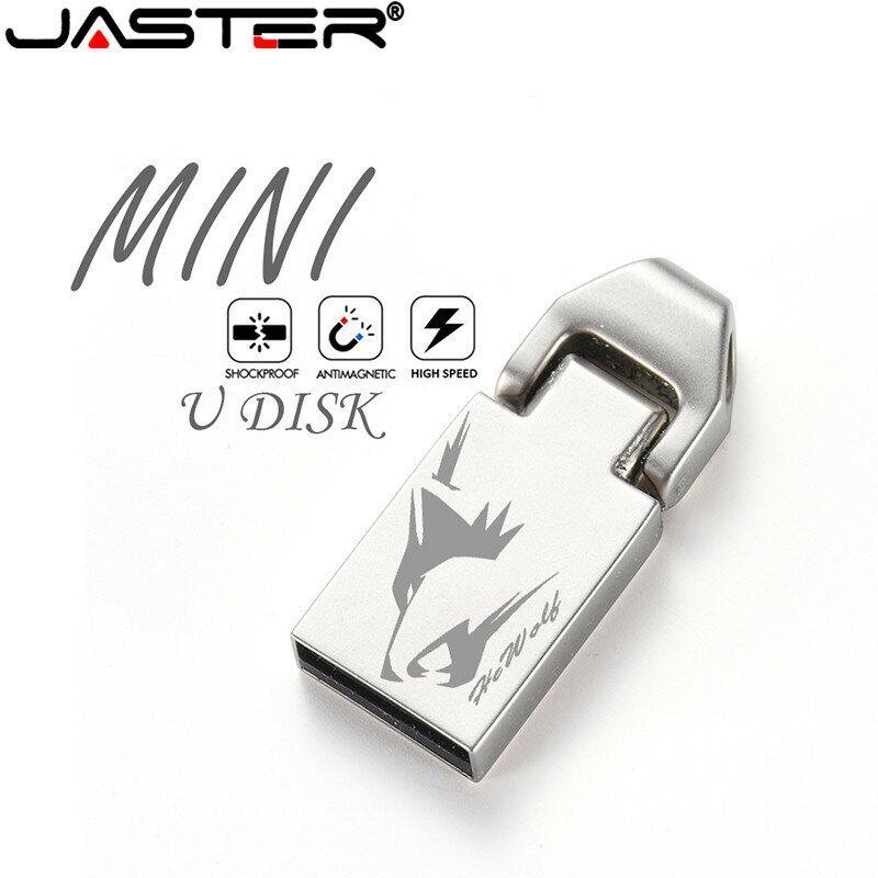 Metal memoria usb flash drive 32GB pendrive 128GB 64GB waterproof pen drive 16GB 8GB flash usb 2.0 cle usb stick key Custom logo