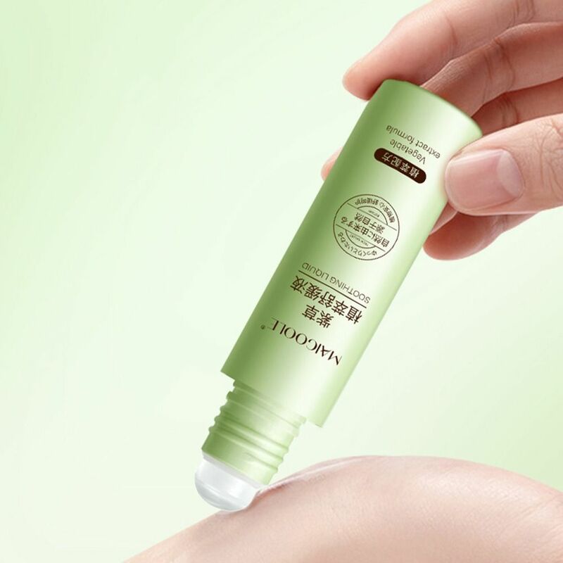 Rodillo esencial para proteger la piel, líquido antipicazón repelente de mosquitos, palo calmante