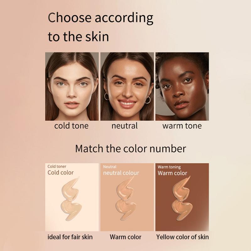 8 Colors Face Matte Liquid Foundation Full Concealer Makeup Waterproof Oil Control Whitening Foundation Bb Cream Base Cosmetic