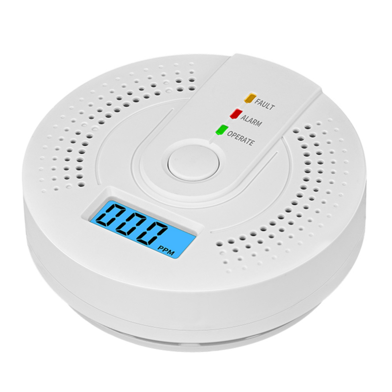 1-teiliger Monoxid detektor, tragbare Kohlen monoxid alarme für zu Hause, Co-Alarm mit ul2034 (Batterien nicht enthalten)