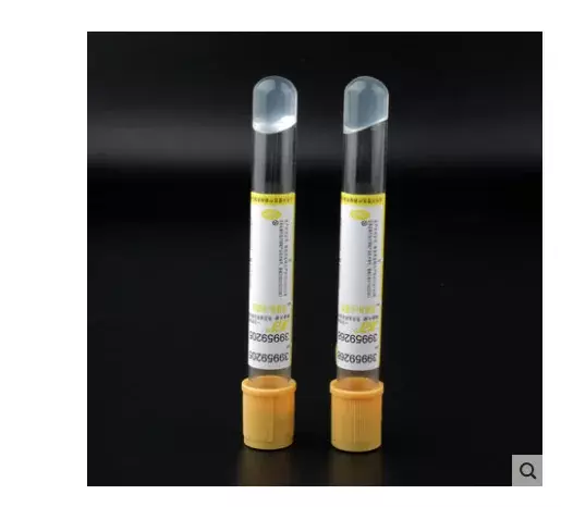 10 pz 10ml tubo di raccolta del sangue Gel di separazione/tubo coagulante provette per la raccolta del sangue sottovuoto per provetta PRP per analisi del sangue medico da laboratorio