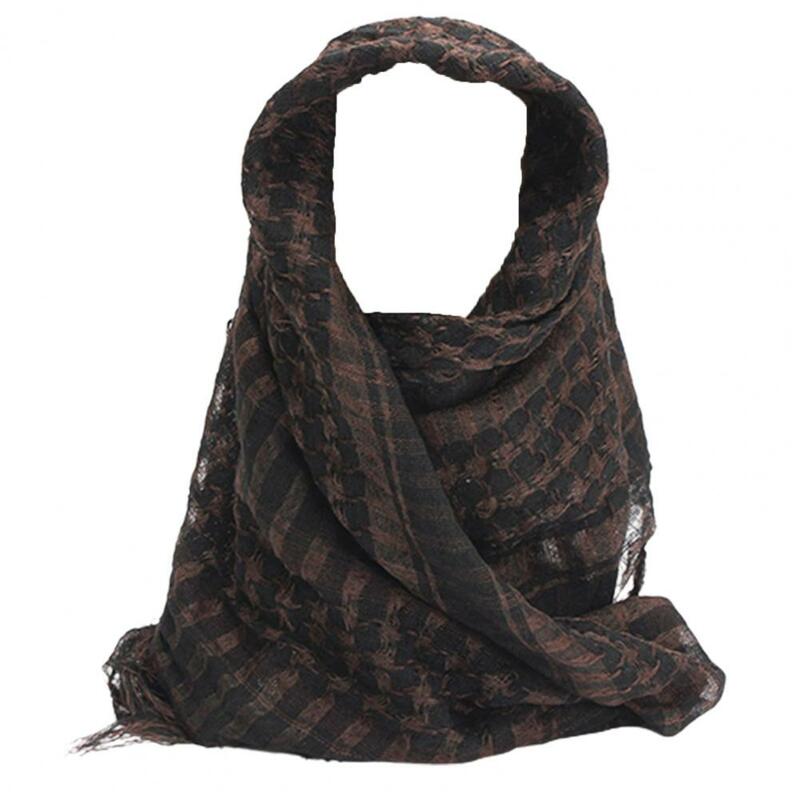 女性のための特大の綿のスカーフ,イスラム教徒の女性のための軽いチェック柄のスカーフ