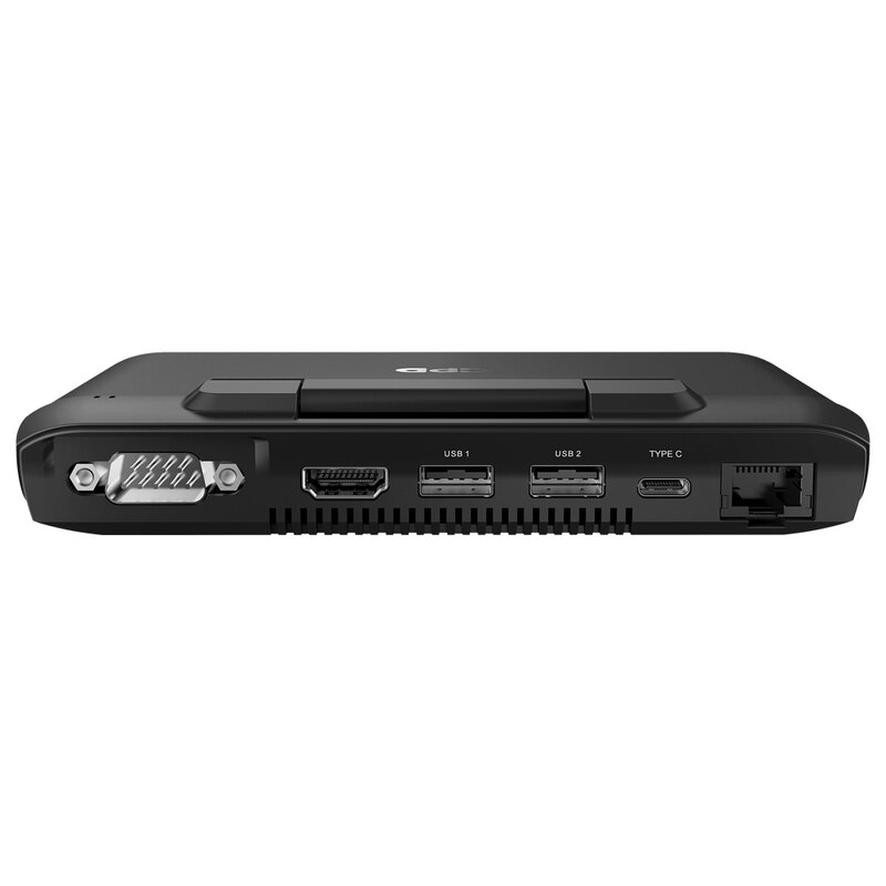 Günstige Tasche Laptop Netbook Computer Notebook GPD MicroPC 6 Zoll RJ45 RS232 HDMI-Kompatibel Windows 10 Pro 8G RAM Backlit Schwarz