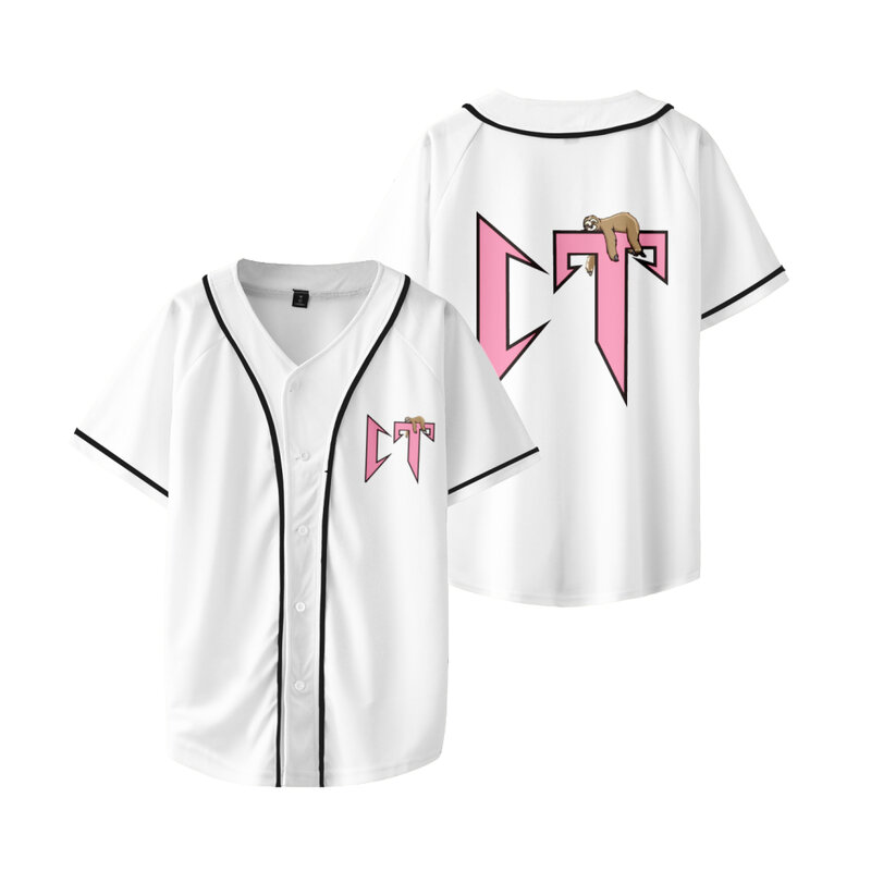 Natanael-Chaqueta de béisbol con logotipo de Cano para hombre y mujer, camisetas de manga corta informales a la moda