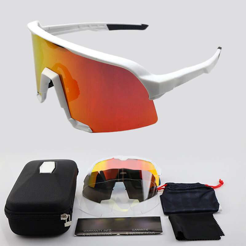 Lunettes de soleil de cyclisme polarisées pour hommes et femmes, lunettes de vélo, lunettes de sport