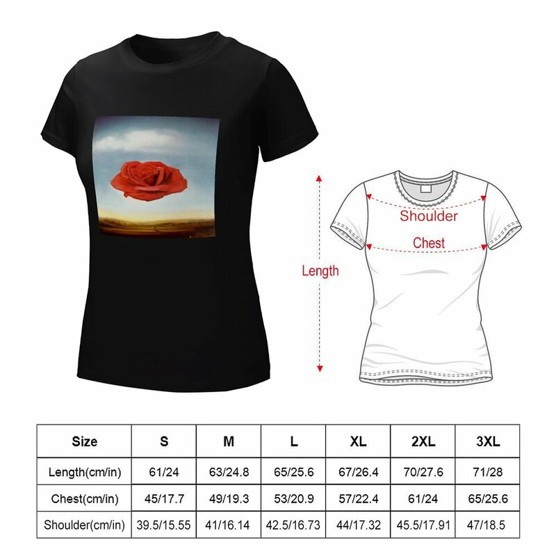 salvador dali digital painting for sale(2) T-shirt korean fashion graphics Women clothing