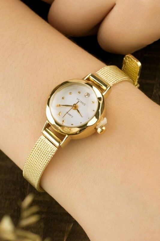 นาฬิกาขนาดเล็กแฟชั่นลายตารางของเด็กผู้หญิงพร้อมของขวัญของขวัญนาฬิกาข้อมือสำหรับเด็กผู้หญิง