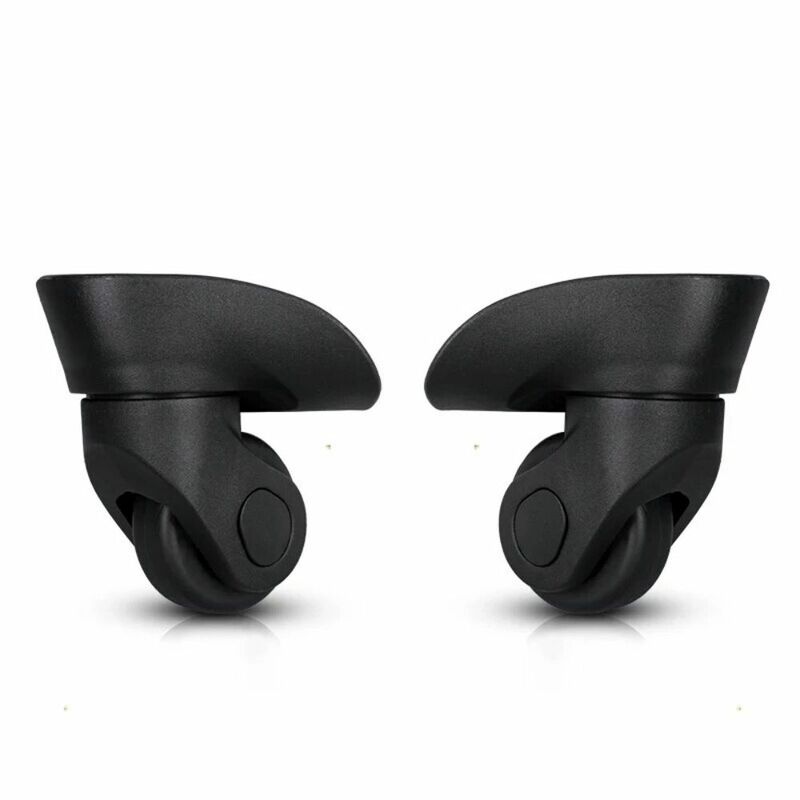 2pcs Suitcase Luggage Universal 360 Degree Swivel Wheels Silent Trolley Suitcase Wheels Replacement Repair Hand Spinner Caster