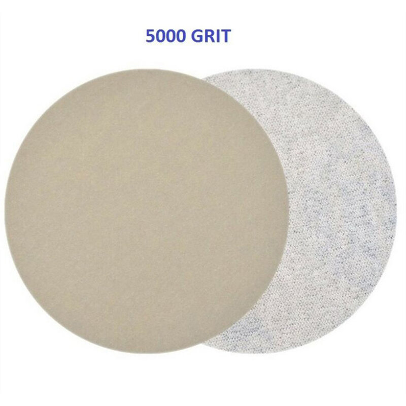 20Pcs Hook&Loop Wet/Dry Sanding Discs 4inch 3000 5000 7000 10000 Grit Sandpaper Disc Flocking Back Velvet Sanding Paper