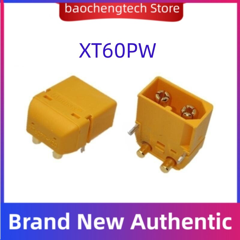 Conectores macho y hembra de bala Banana para batería Lipo RC, piezas de conexión para placa PCB, 10 piezas (5 pares) XT60PW XT60-PW, latón dorado
