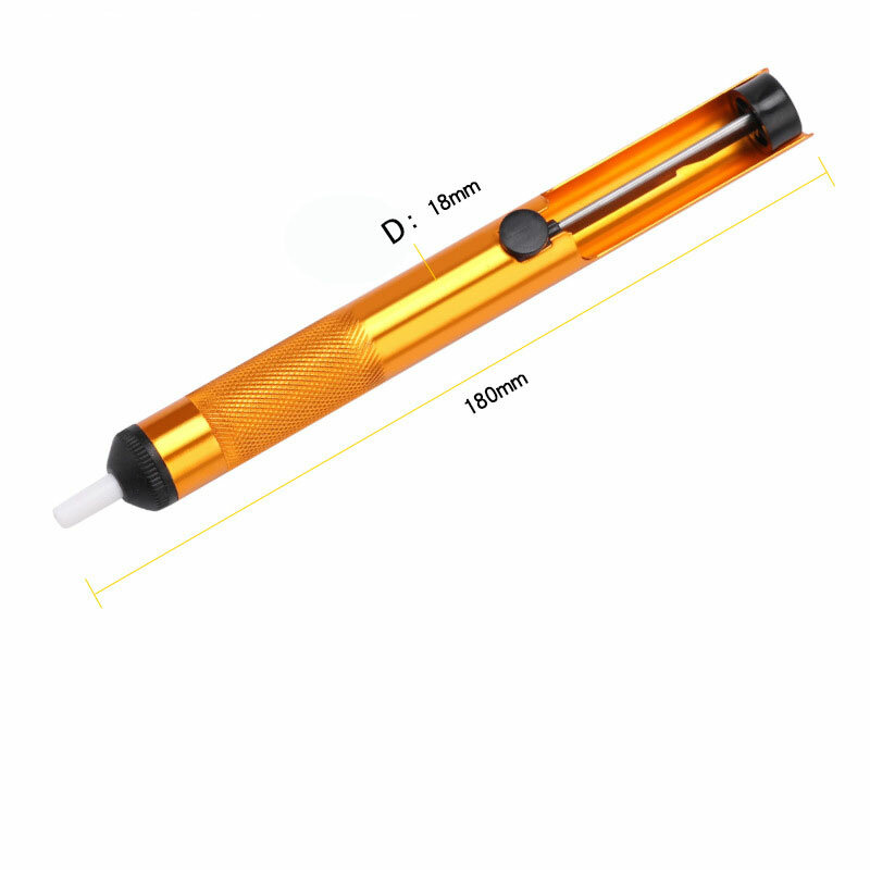 Professionele Desoldeerpomp Zuig Tin Pistool Solderen Sucker Pen Removal Vacuum Soldeerbout Desolder Lassen Handgereedschap