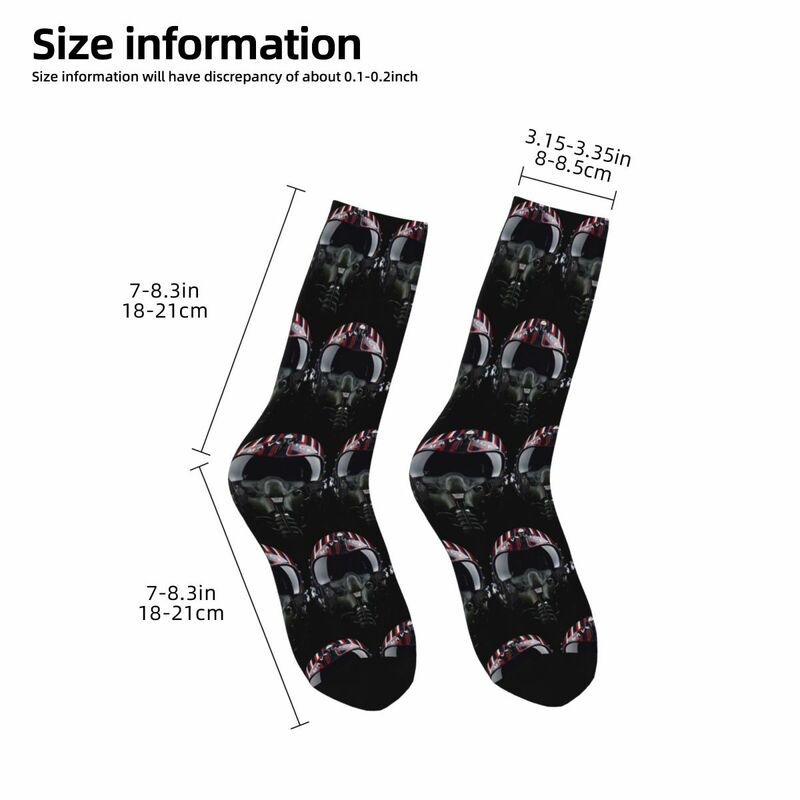 MAVERICK Socks Harajuku High Quality Stockings All Season Long Socks Accessories for Man's Woman's Gifts