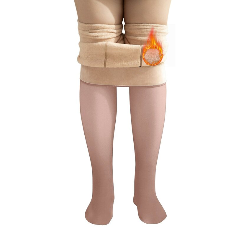 Collant invernali caldi da donna collant termici taglie forti collant traslucidi in pile elasticizzato in velluto spesso Pantalone 2023