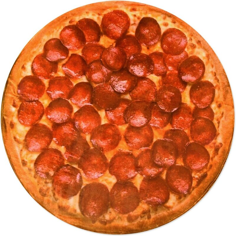 Pizza decken, die Ihre Familie mit innovativen Pizza decken, weichen und bequemen Flanell-Pizza decken versorgen