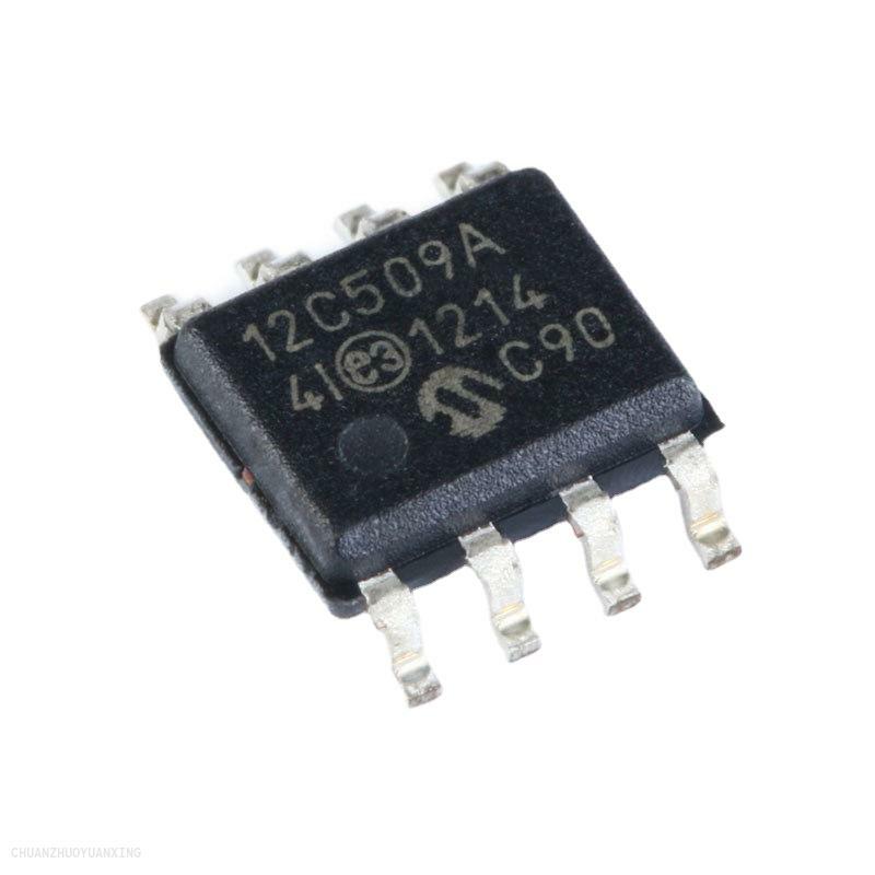 Microcontrolador SMD PIC12C509A Original, PIC12C509A-04I/SM SOIC-8, chip de 8 bits