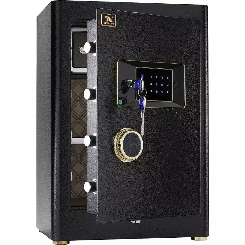 TIGERKING Heavy Duty Large , 2.05 with Touch Screen Keypad &  Built-in Lock , Digital Safe for.