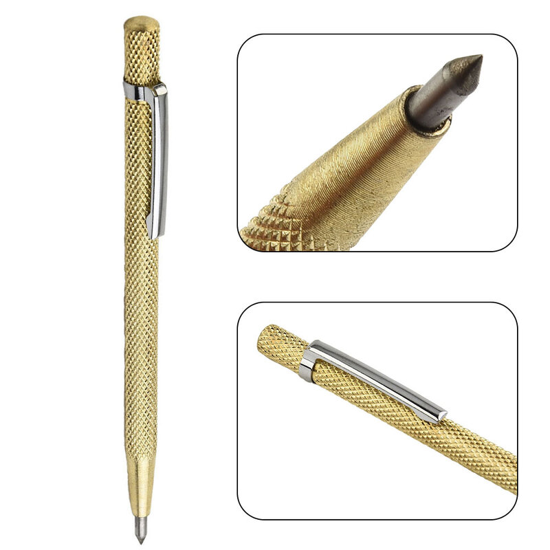 Tungsten Carbide Tip Scriber Marking Etching Engraving Pen Glass Marker Tips Ceramic Cutter Scribing Marking Tools