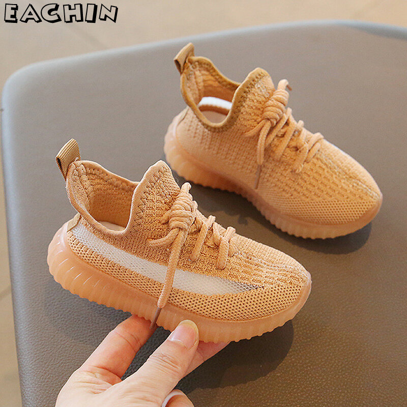 Children's Shoes Mesh Breathable Toddler Soft Comfortable Casual Shoes Boys Girls Sneakers Kids New Non-slip Sport Running Shoes