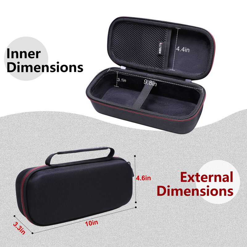 เคส LTGEM EVA สำหรับ FLIR TG165-X กล้องความร้อน Lmaging เครื่องมือ-กระเป๋าเดินทางเก็บของสำหรับพกพากระเป๋า