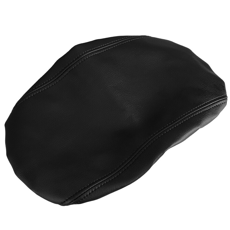 Auto schwarz Mikro faser Leder Mittel konsole Armlehne Abdeckung Pad fit für Honda Civic Limousine 2014-2018