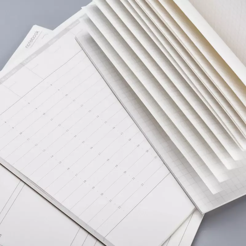 Сменные бумаги Fromthenon для ежедневников Midori, пустые Блокноты с планом на месяц, неделю, ретро, винтажные канцелярские принадлежности