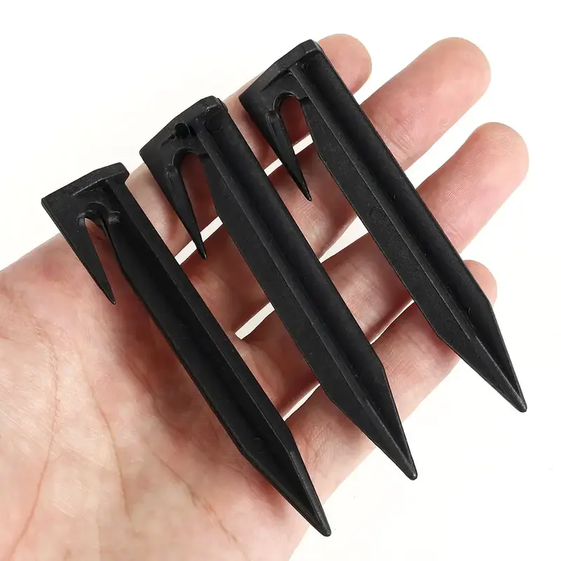 100/200Pcs Garden Lawn Mower Peg Environment-friendly Plastic Ground Pegs for Robotic Lawnmower Boundary Cable Accessories