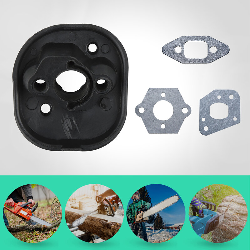 Intake Manifold Carburetor Gasket Kit For Partner Chainsaw 350 351 370 371 420 McCulloch MacCat 335 435 440 Chainsaw Spare Parts