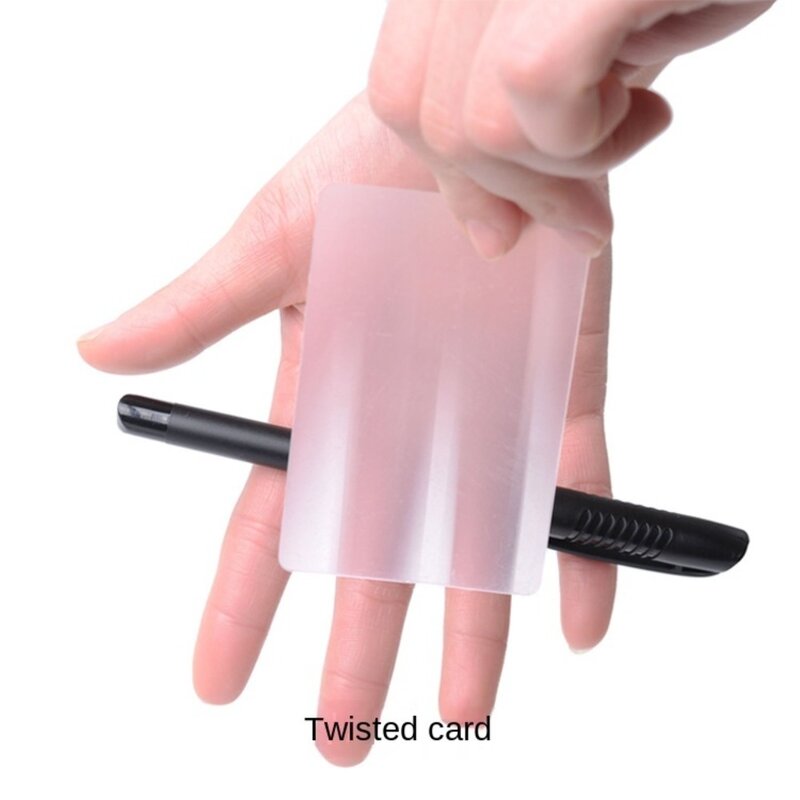 Magic Props Lubor Lens Card Close Up Stage Magic Tricks Illusion Magic Card Tricky Gimmick Magician Toy for Kid Beginner