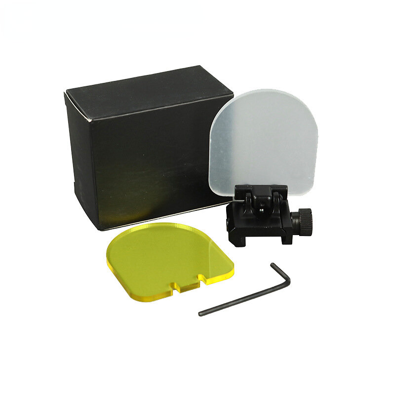Lentille de protection pliante en métal, protège-yeux, base de repos de 20mm, protecteur de lentille, 551