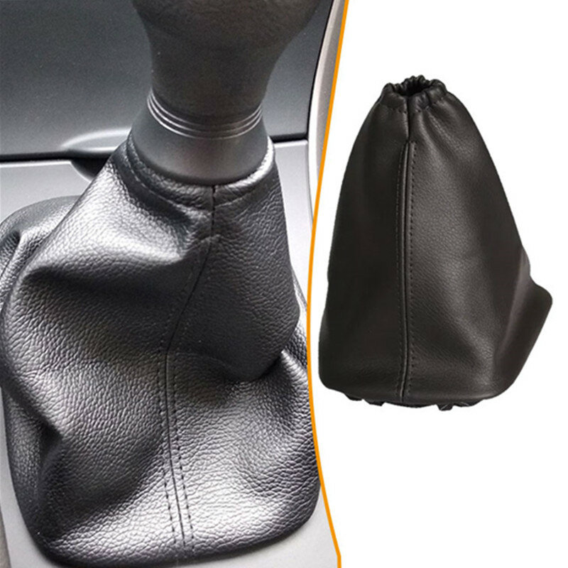 Cubierta de cuero PU para palanca de cambios de coche, Protector a prueba de polvo para Toyota Corolla 2007-2013